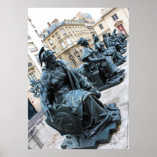 The Six Continents at Musee d'Orsay Poster (Front)