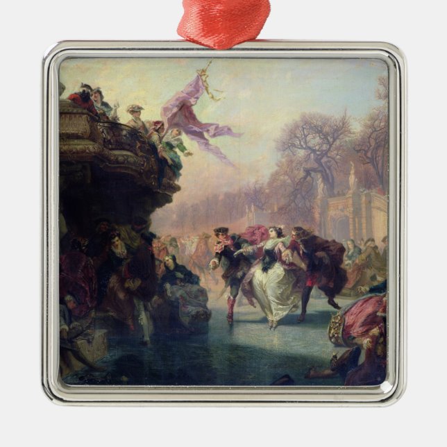 The Skaters Metal Tree Decoration (Front)