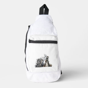 The Skeleton and the Corpse Bride. Sling Bag