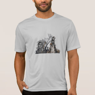  The Skeleton and the Corpse Bride. T-Shirt