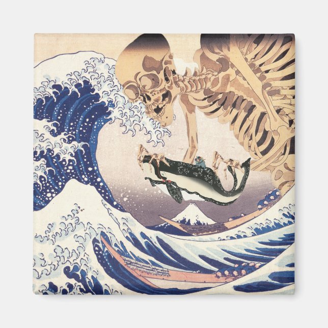The Skeleton Spectre at The Great Wave Magnet (Front)