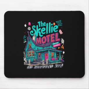 The Skellie Motel Spooky Season Halloween Pumpkin  Mouse Pad