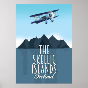 The Skellig Islands Poster