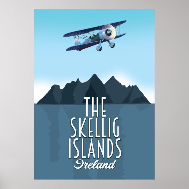The Skellig Islands Poster (Front)
