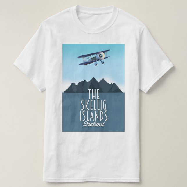The Skellig Islands T-Shirt (Design Front)