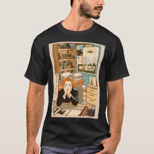 The skeptical Dana Scully in the Mulder s office T T-Shirt