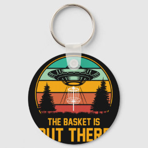 The Sket Is Out There Disc Golf Frisbee Golfer Gol Key Ring
