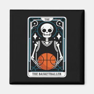 The Sketller Vintage Tarot Card Sketll Graphic Tee Magnet