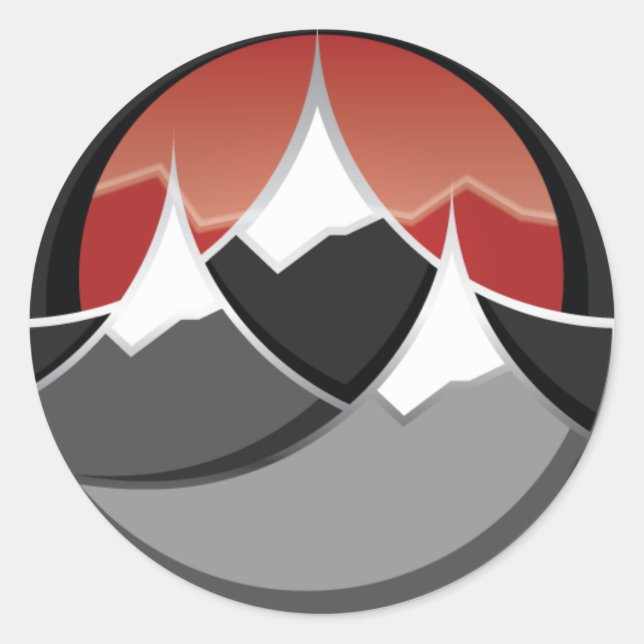 The Ski Life - Sticker (Front)