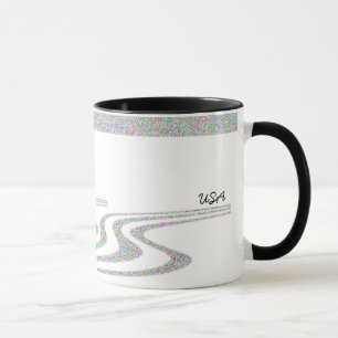 The Skiing Snowman - Mug