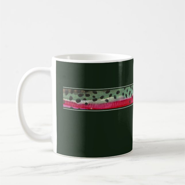 The Skin Rainbow Trout Coffee Mug (Left)