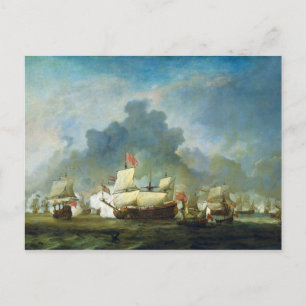 The Skirmish of Michiel Adriaensz de Ruyter Postcard