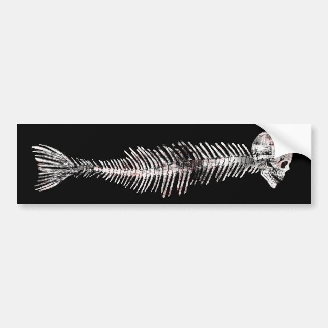 The Skull Thing Bumper Sticker (Front)
