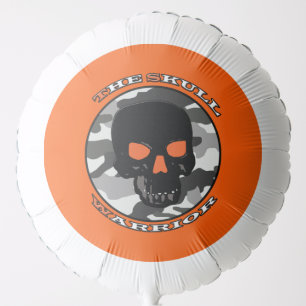 The skull warrior  balloon