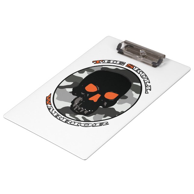 The skull warrior    clipboard (Angled)