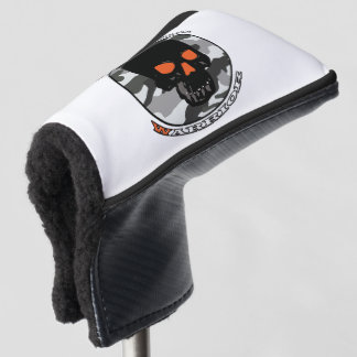 The skull warrior golf head cover