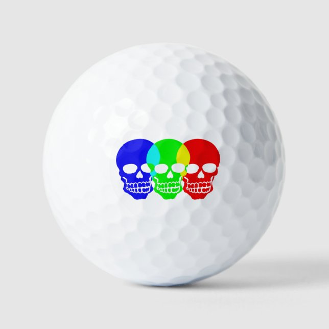 The Skulls Golf Balls (Front)