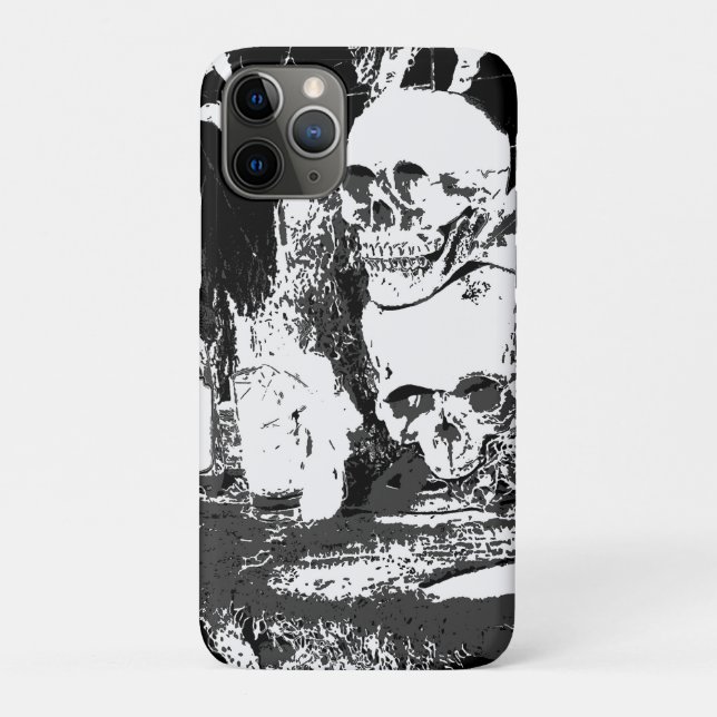 The Skulls Have It - Halloween Design Case-Mate iPhone Case (Back)