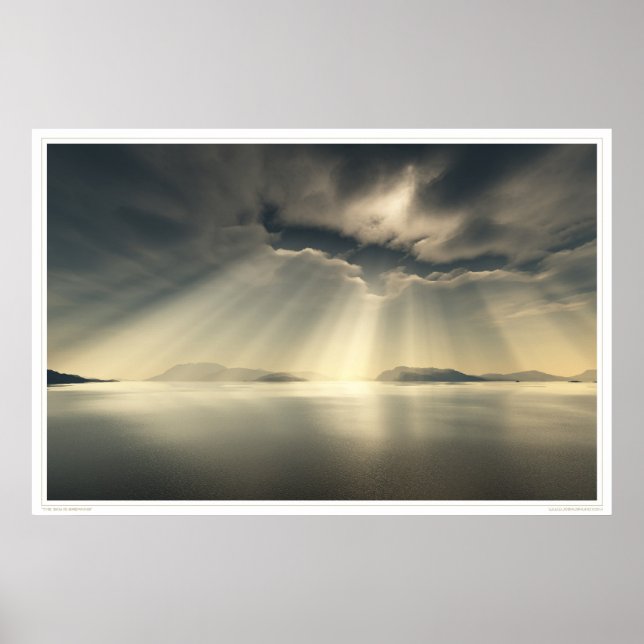 the sky is breaking poster (Front)