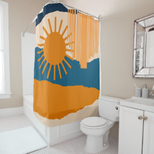The sky is falling 15 shower curtain