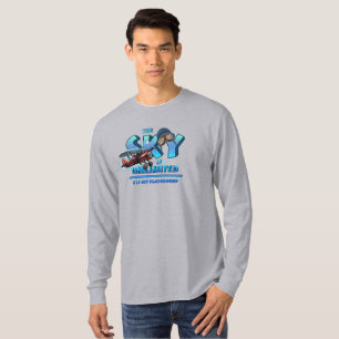 The Sky is My Playground   Men's Long Sleeve T-Shirt