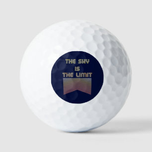 The sky is the limit golf balls