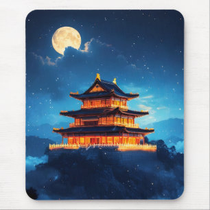 The Sky Palace at Midnight Mouse Pad