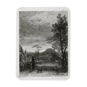 The Skylark (etching) Magnet