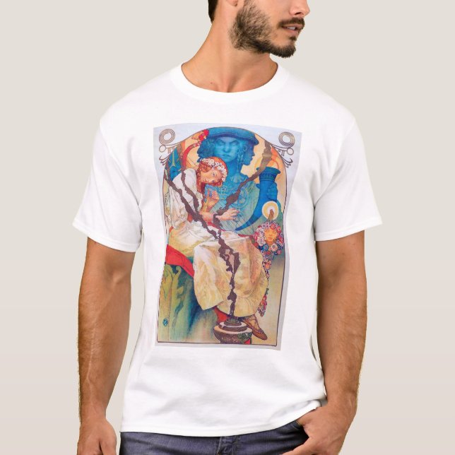 The Slav Epic, Alphonse Mucha T-Shirt (Front)