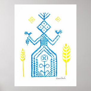 The slavic goddess Mokosh Poster