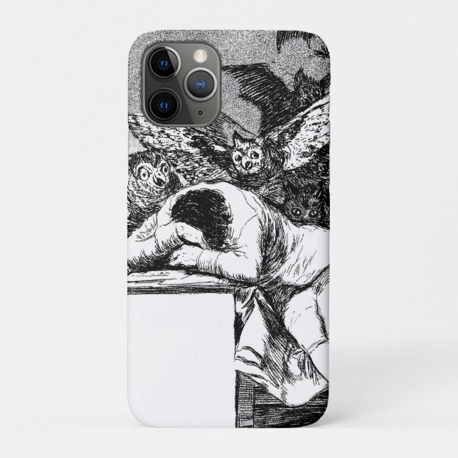 The Sleep Of Reason Produces Monsters, Goya Case-Mate iPhone Case (Back)