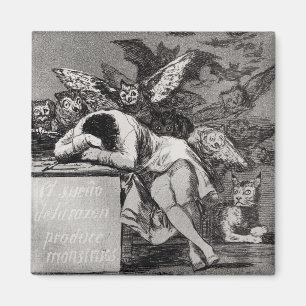The Sleep of Reason Produces Monsters Magnet