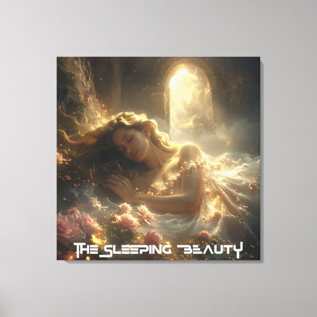 THE SLEEPING BEAUTY - BALLET & DANCE CANVAS PRINT (Front)