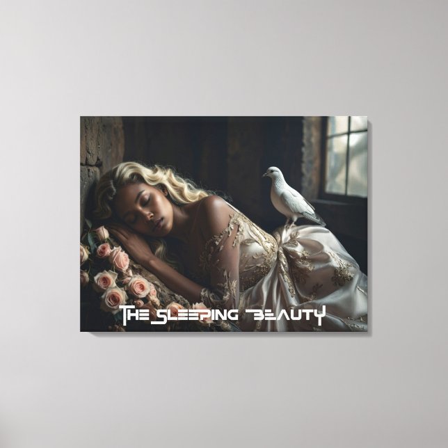 THE SLEEPING BEAUTY - BALLET & DANCE CANVAS PRINT (Front)
