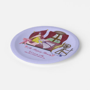 The Sleeping Beauty Paper Plate