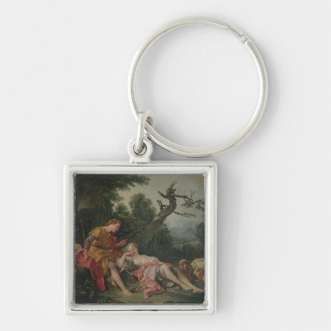The Sleeping Shepherdess Key Ring (Front)