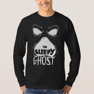 The Sleepy Ghost Spooky Halloween Matching Family T-Shirt