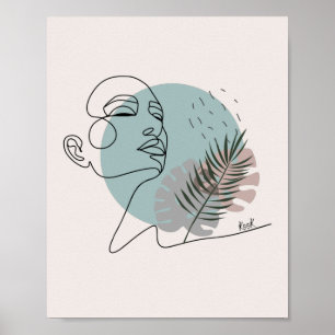 The sleepy-minimalist art dreamer poster