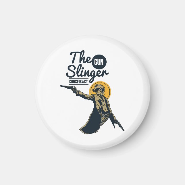 the slinger gun conspiracy magnet (Front)