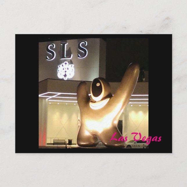 The SLS Las Vegas Postcard (Front)