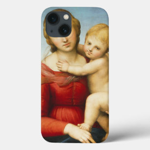 The Small Cowper Madonna, c.1505 (oil on panel) iPhone 13 Case