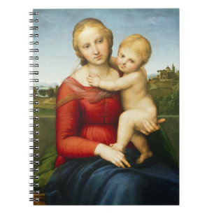 The Small Cowper Madonna, c.1505 (oil on panel) Spiral Notebook
