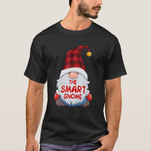 The Smart Gnome Funny Matching Family Christmas T-Shirt