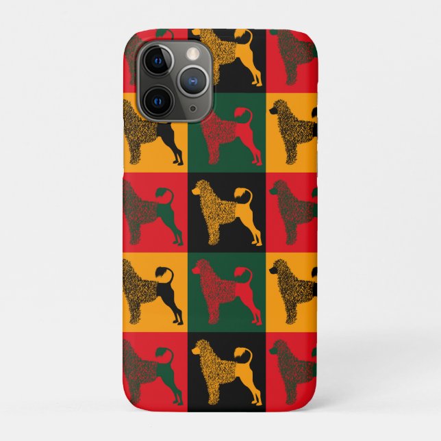 The smart Portuguese water dog  Case-Mate iPhone Case (Back)