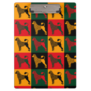 The smart Portuguese water dog  Clipboard