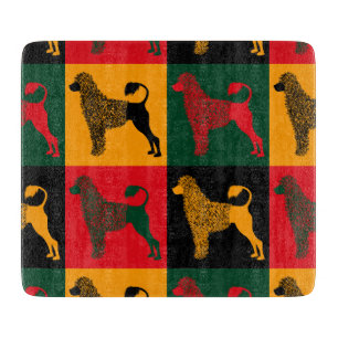 The smart Portuguese water dog  Cutting Board