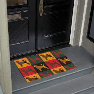 The smart Portuguese water dog  Doormat