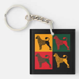 The smart Portuguese water dog  Key Ring