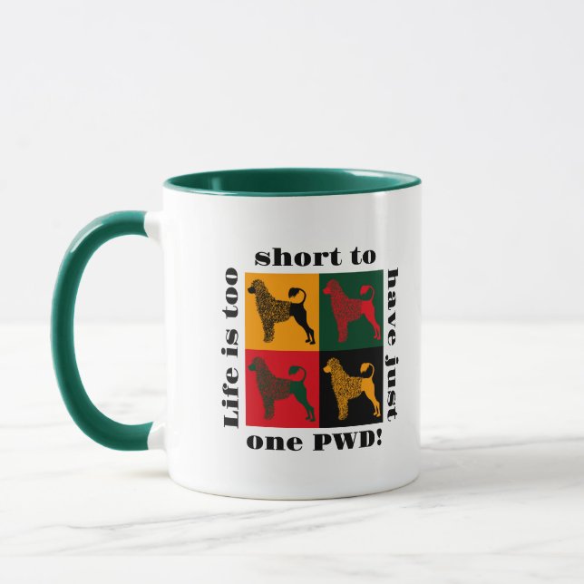 The smart Portuguese water dog  Mug (Left)