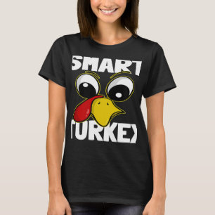 The Smart Turkey Family Group Matching Thanksgivin T-Shirt